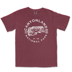 Canyonlands National Park Comfort Colors T-Shirt – Desert Panorama