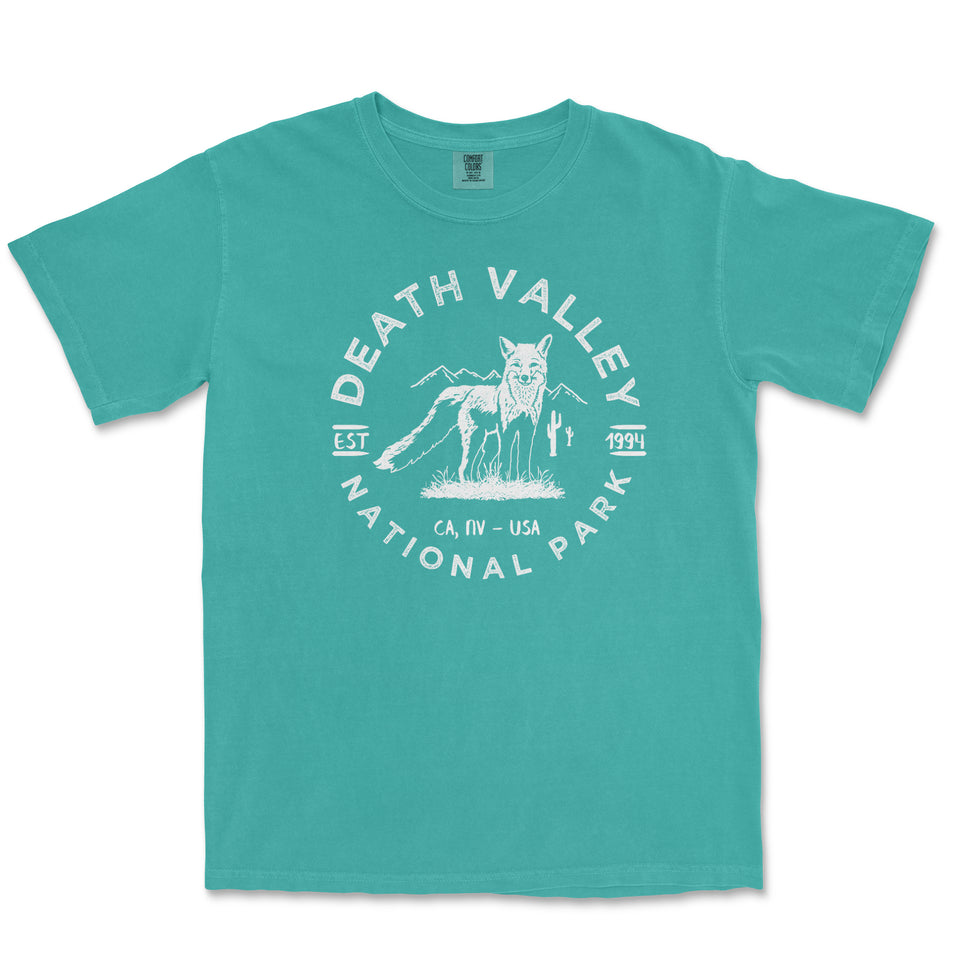 Death Valley National Park Comfort Colors T-Shirt – Kit Fox Emblem
