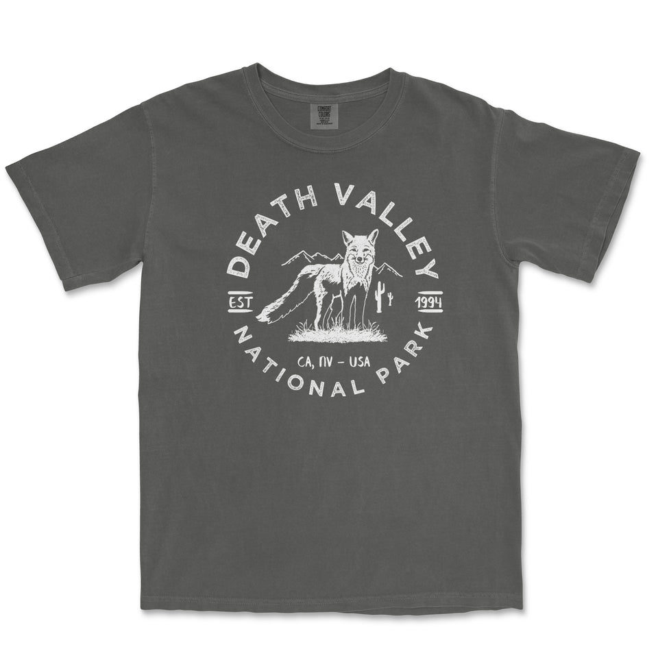 Death Valley National Park Comfort Colors T-Shirt – Kit Fox Emblem