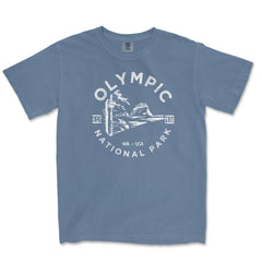 Olympic National Park Comfort Colors T-Shirt – Coastline Emblem