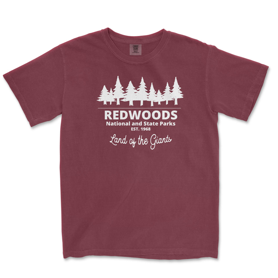 Redwood National Park Comfort Colors T-Shirt – Land of the Giants