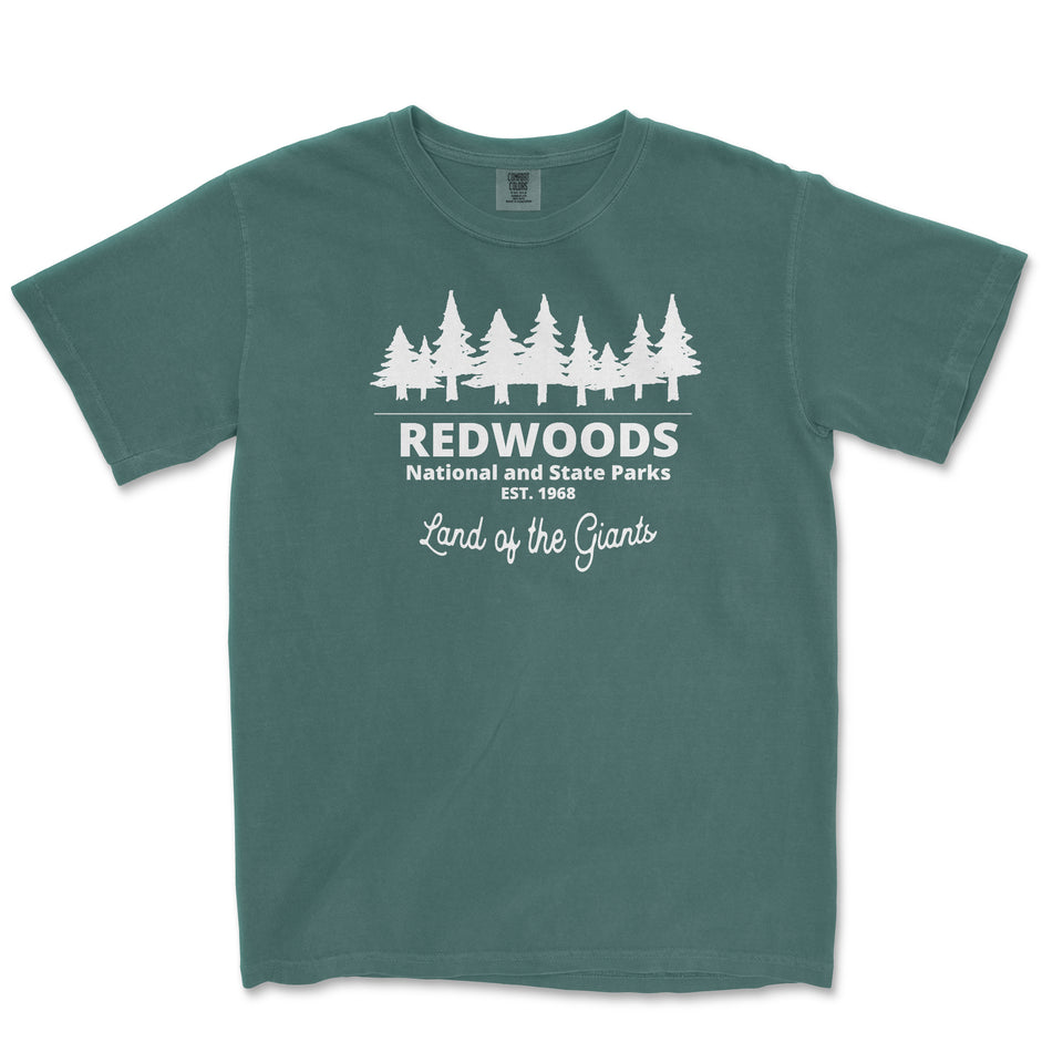 Redwood National Park Comfort Colors T-Shirt – Land of the Giants