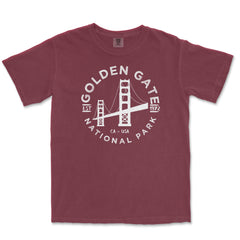 Golden Gate National Park Garment-Dyed T Shirt