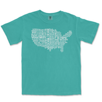 US National Parks Comfort Colors T Shirt