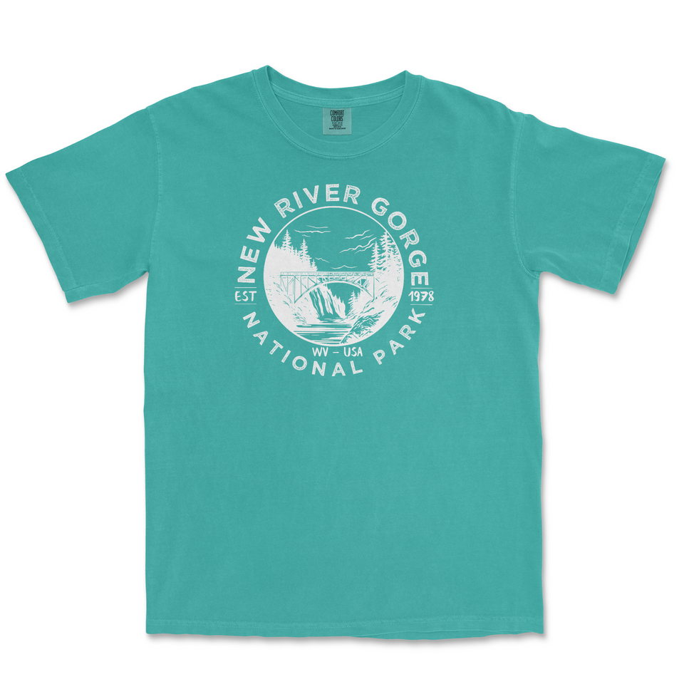 New River Gorge National Park Garment-Dyed T-Shirt