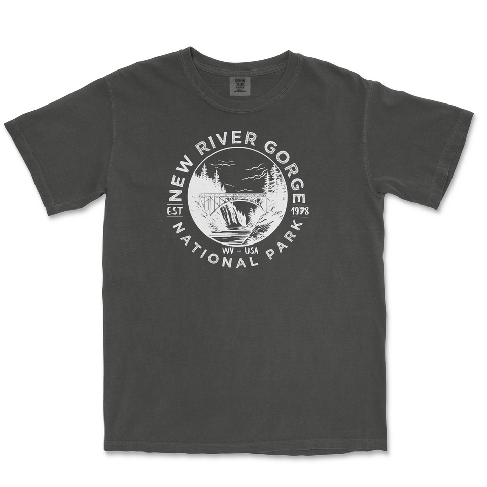 New River Gorge National Park Garment-Dyed T-Shirt