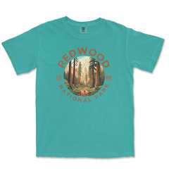 Redwood National Park Comfort Colors T-Shirt – Redwood Forest Circle