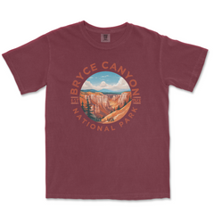 Bryce Canyon National Park Comfort Colors T-Shirt – Hoodoo Landscape Circle