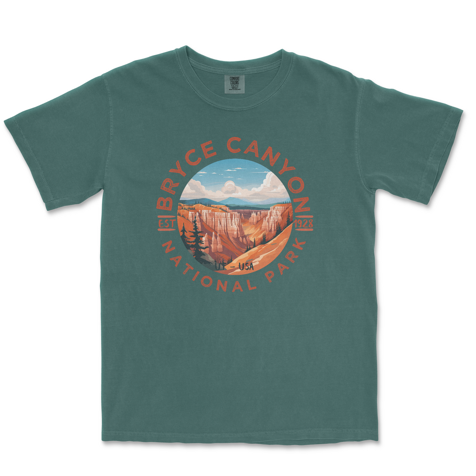 Bryce Canyon National Park Comfort Colors T-Shirt – Hoodoo Landscape Circle