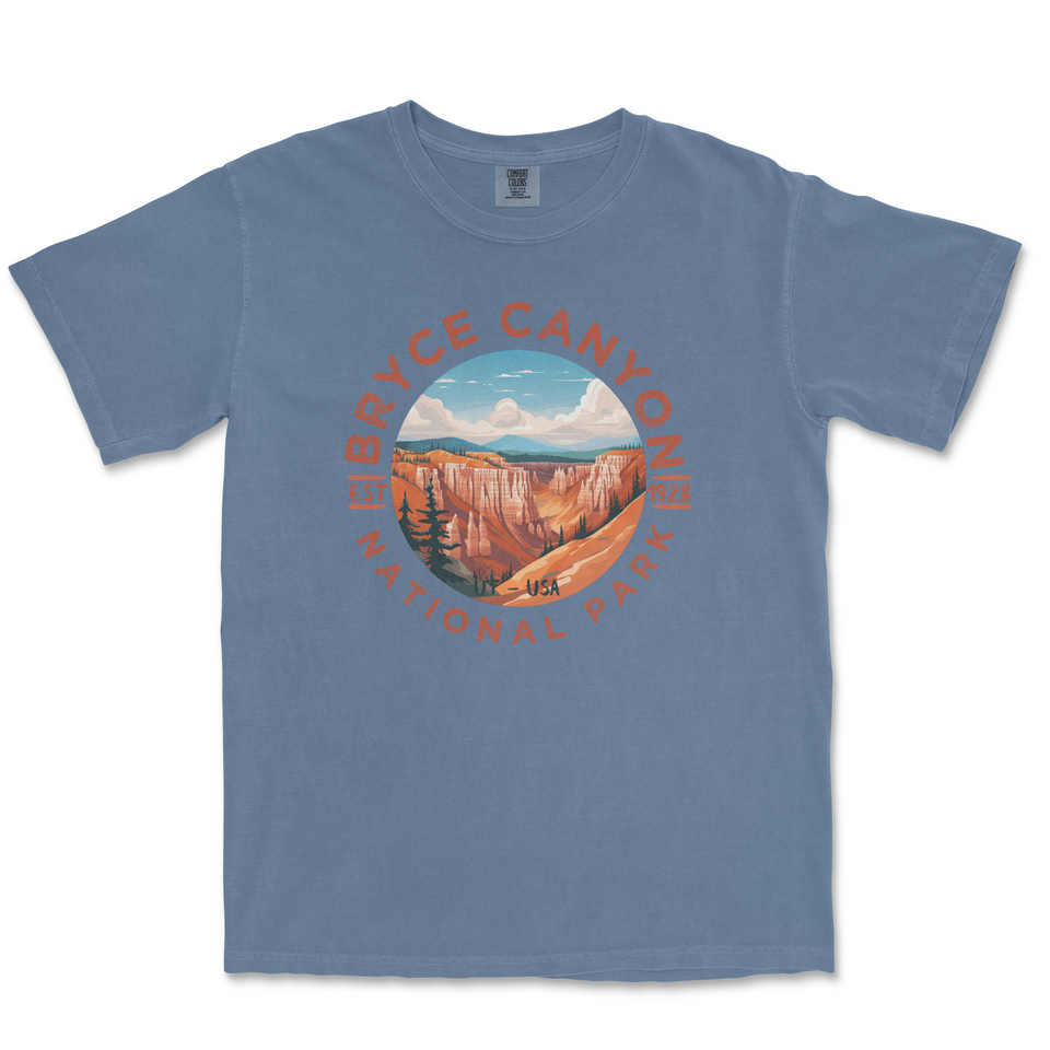 Bryce Canyon National Park Comfort Colors T-Shirt – Hoodoo Landscape Circle