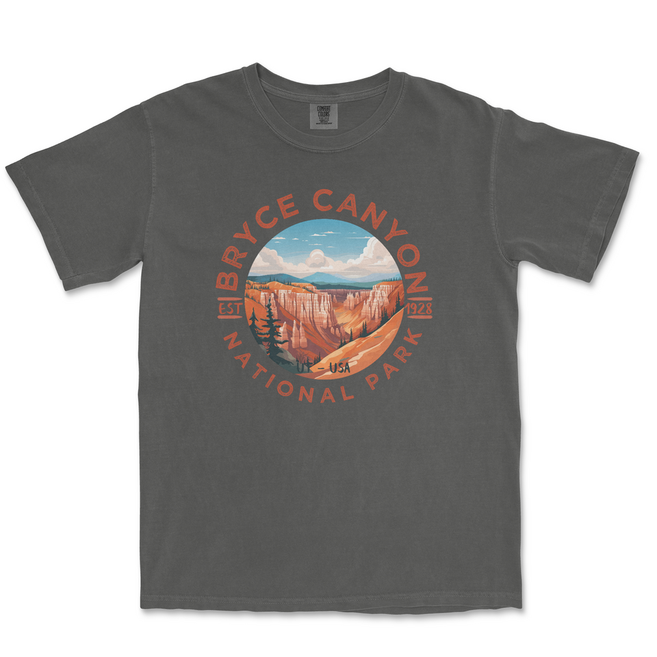 Bryce Canyon National Park Comfort Colors T-Shirt – Hoodoo Landscape Circle