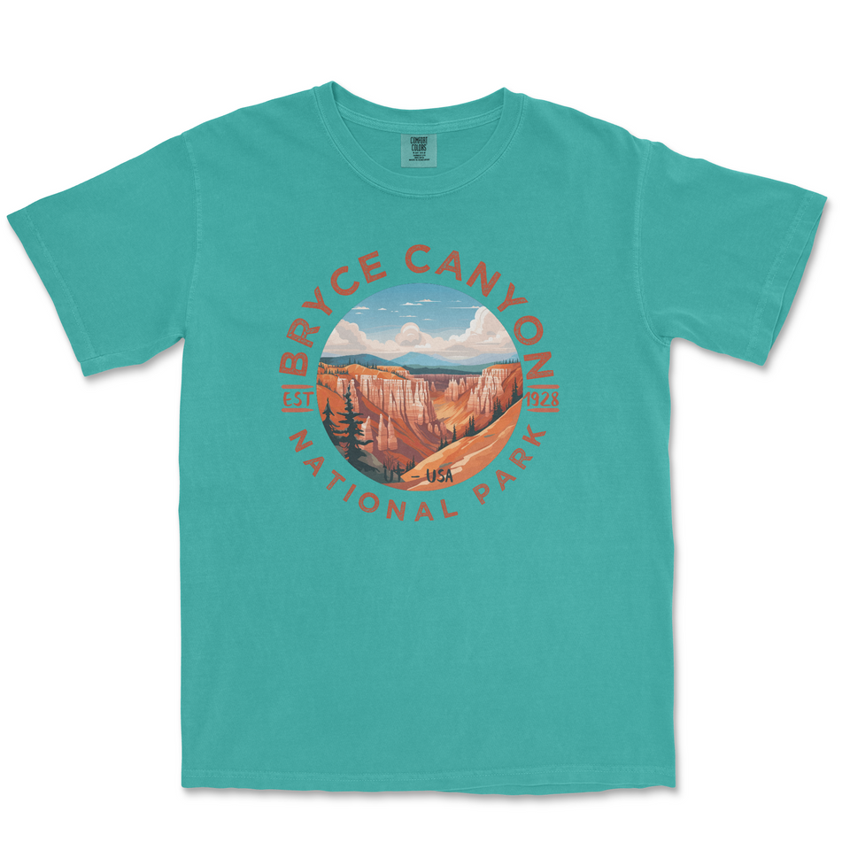 Bryce Canyon National Park Comfort Colors T-Shirt – Hoodoo Landscape Circle