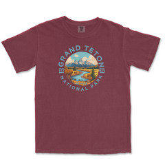 Grand Teton National Park Comfort Colors T-Shirt – River Valley Circle