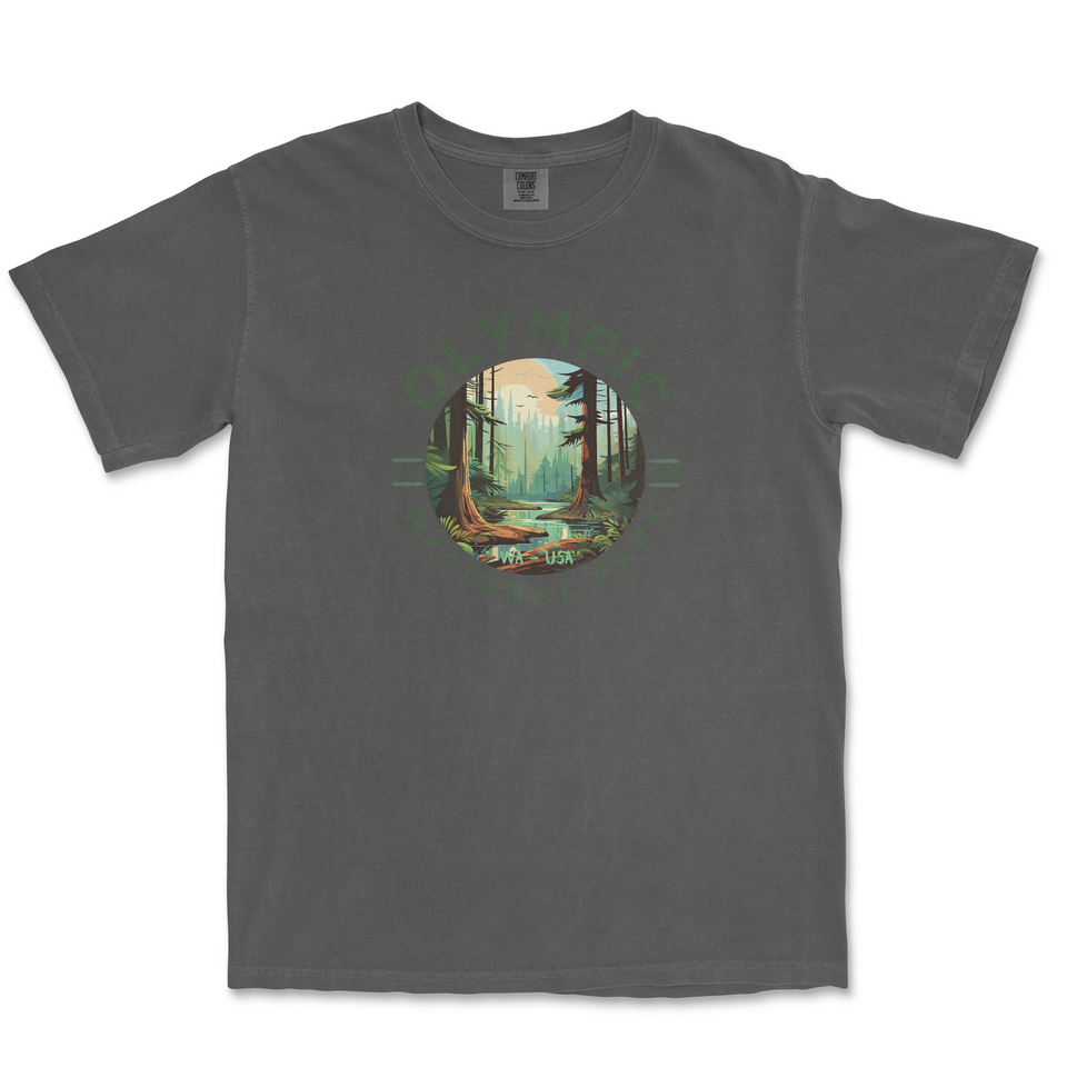 Olympic National Park Comfort Colors T-Shirt – Forest Circle