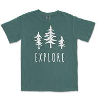 Explore Trees Comfort Colors TShirt