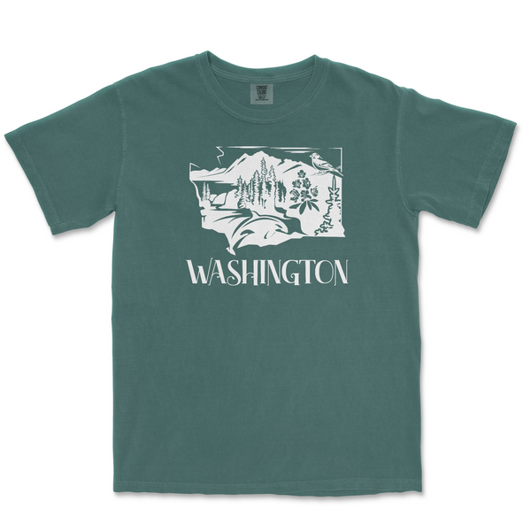 Washington State Comfort Colors T Shirt