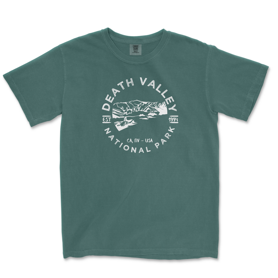 Death Valley National Park Comfort Colors T-Shirt – Desert Panorama