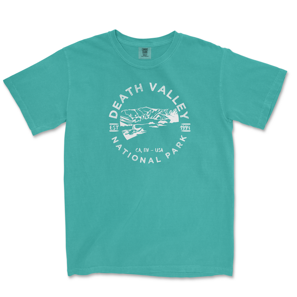 Death Valley National Park Comfort Colors T-Shirt – Desert Panorama