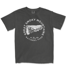 Great Smoky Mountains National Park Comfort Colors T-Shirt – Mountain Panorama