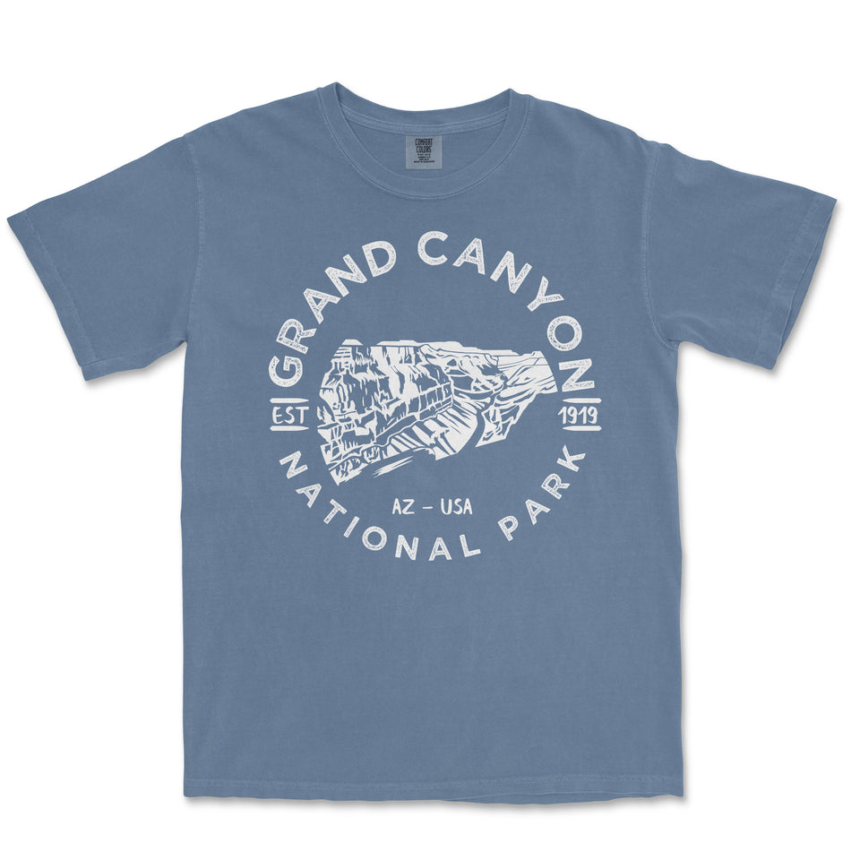 Grand Canyon National Park Comfort Colors T-Shirt – Canyon Panorama