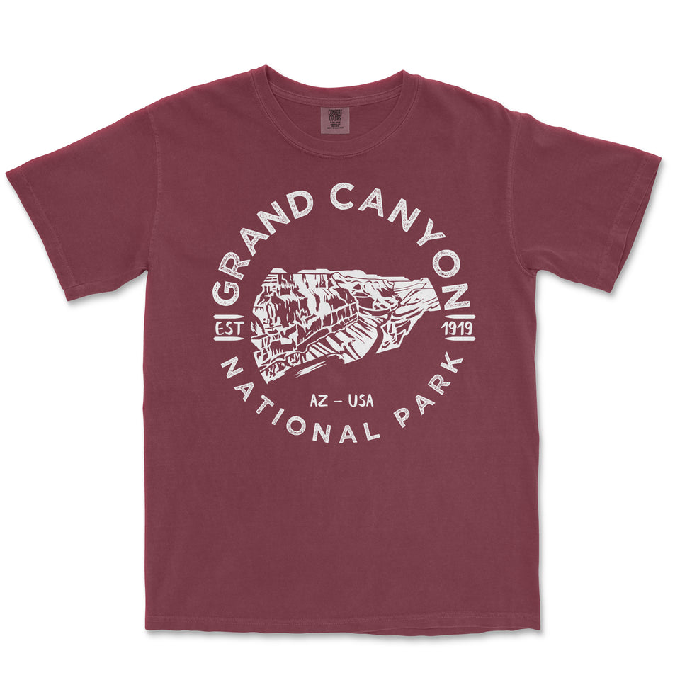 Grand Canyon National Park Comfort Colors T-Shirt – Canyon Panorama