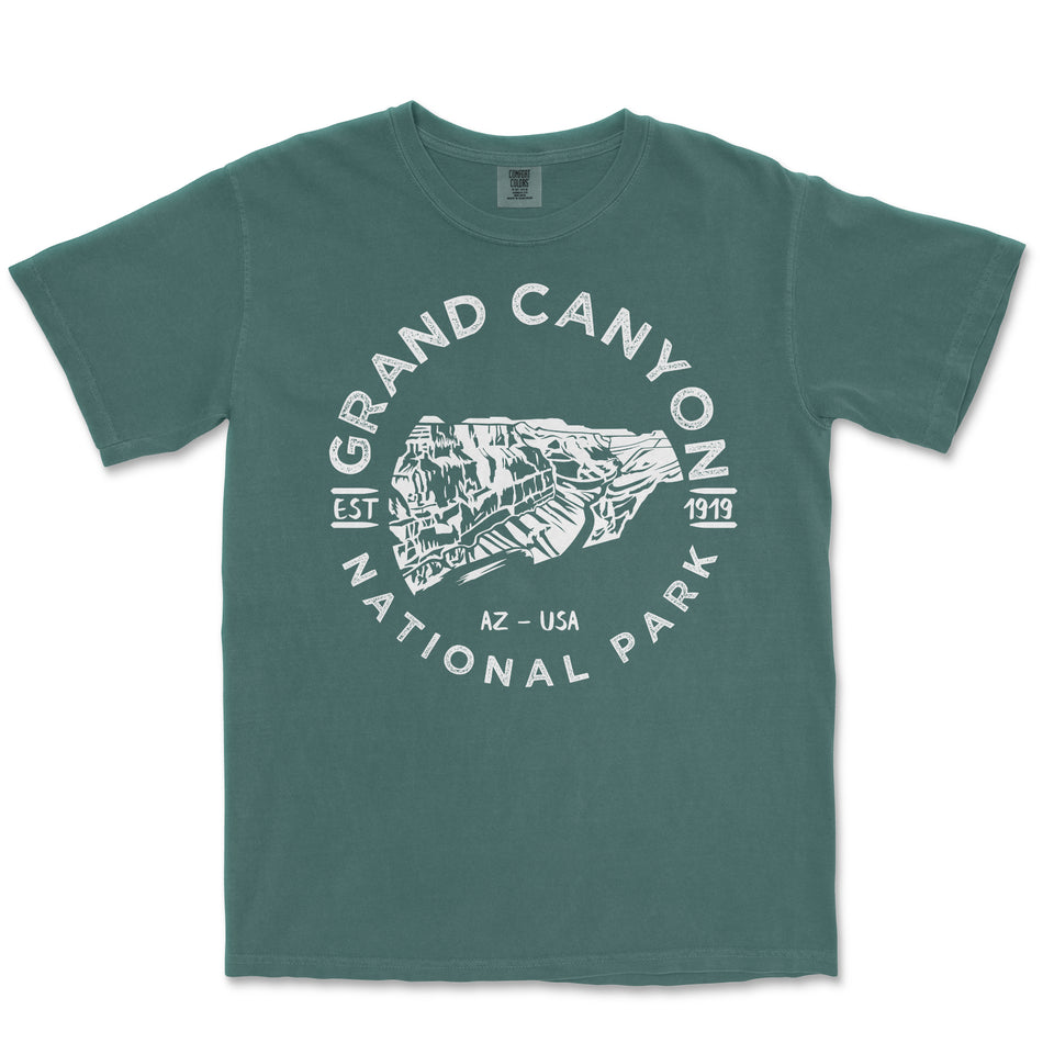 Grand Canyon National Park Comfort Colors T-Shirt – Canyon Panorama