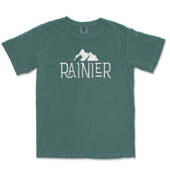 Mount Rainier National Park Comfort Colors T-Shirt – Mountain Lettering