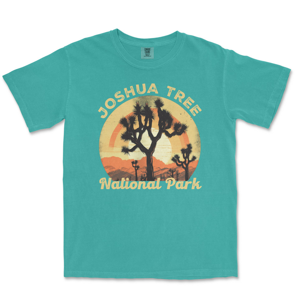 Joshua Tree National Park Comfort Colors T-Shirt – Joshua Tree Sunset