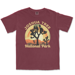 Joshua Tree National Park Comfort Colors T-Shirt – Joshua Tree Sunset
