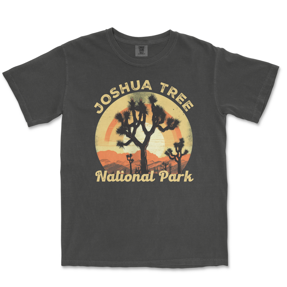 Joshua Tree National Park Comfort Colors T-Shirt – Joshua Tree Sunset