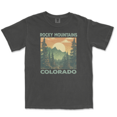 Rocky Mountain National Park Garment-Dyed T Shirt