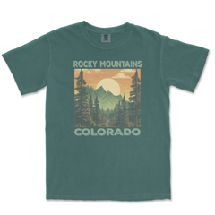 Rocky Mountain National Park Garment-Dyed T Shirt