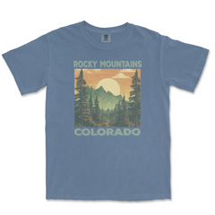 Rocky Mountain National Park Garment-Dyed T Shirt