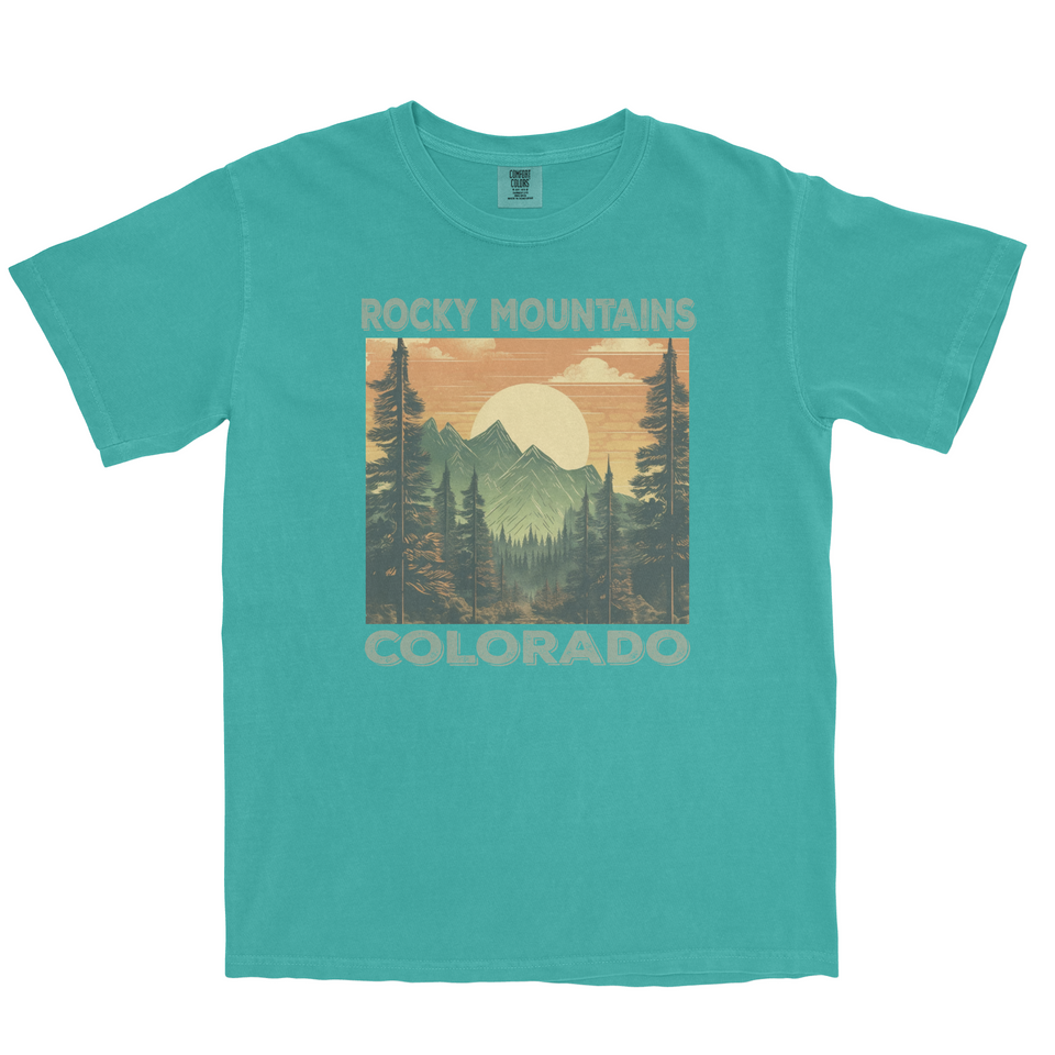 Rocky Mountain National Park Garment-Dyed T Shirt