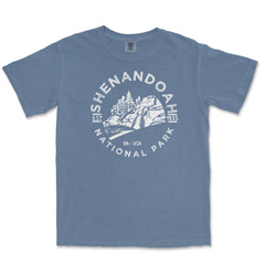 Shenandoah National Park Comfort Colors T-Shirt – Hiker Emblem