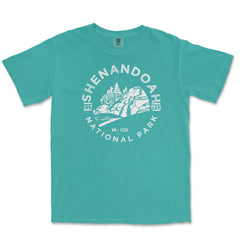 Shenandoah National Park Comfort Colors T-Shirt – Hiker Emblem
