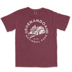 Shenandoah National Park Comfort Colors T-Shirt – Hiker Emblem