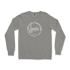 Bryce Canyon National Park Garment-Dyed Long Sleeve T-Shirt – Hoodoo Panorama