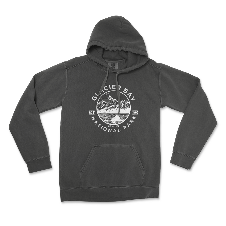 Glacier Bay National Park Comfort Colors Hoodie