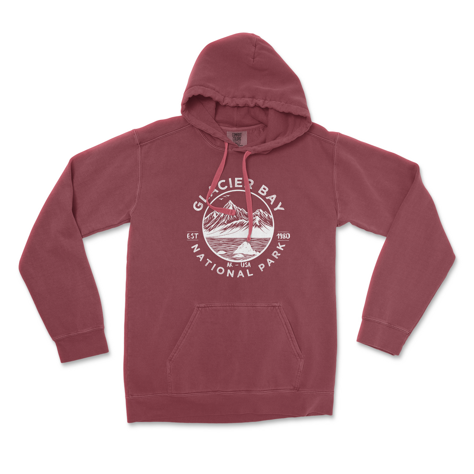 Glacier Bay National Park Comfort Colors Hoodie