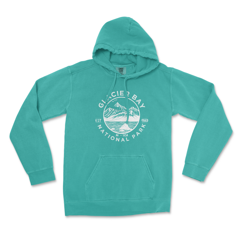 Glacier Bay National Park Comfort Colors Hoodie