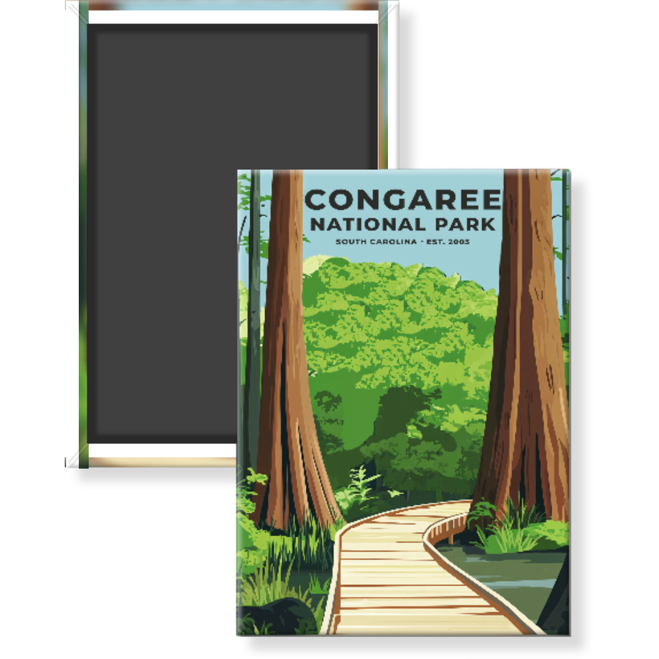 Congaree National Park Magnet – Collection 2