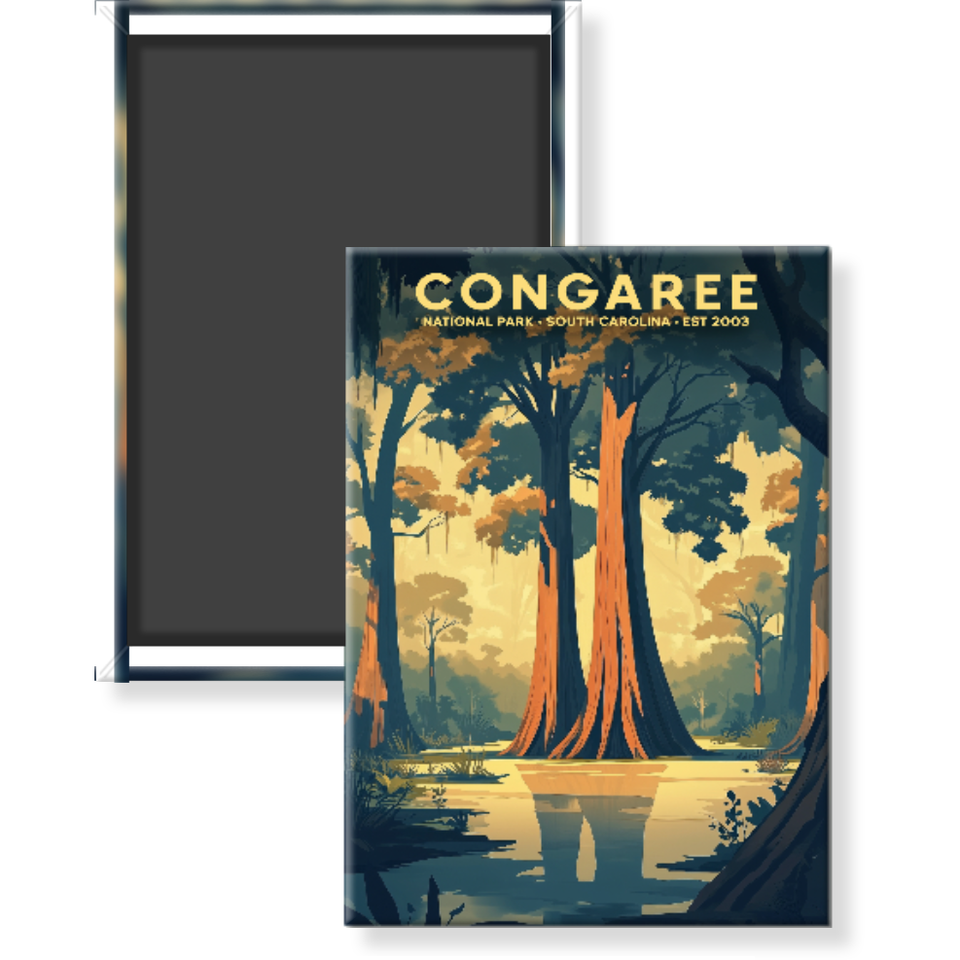 Congaree National Park Magnet – Collection 3