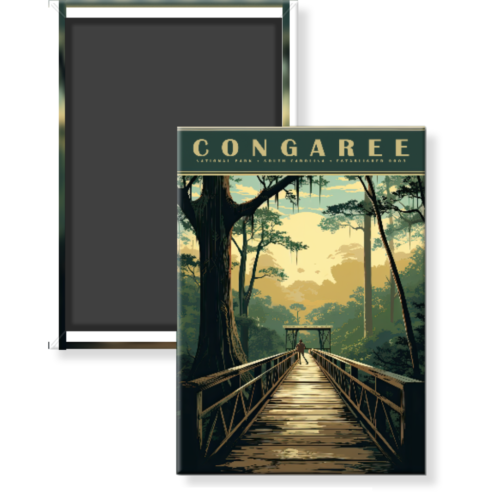 Congaree National Park Magnet – Collection 1