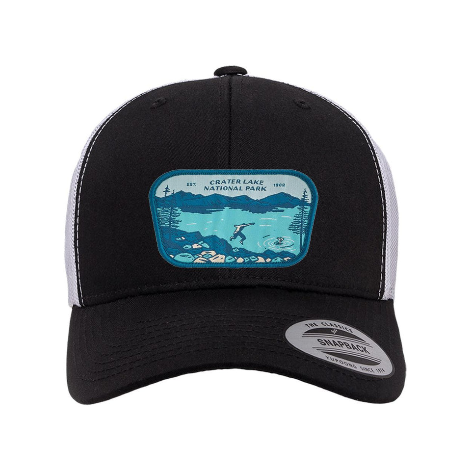 Crater Lake National Park Mesh Snapback Hat