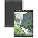 Crater Lake National Park Magnet - Vidae Falls