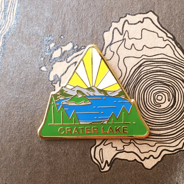 Crater Lake National Park Pin