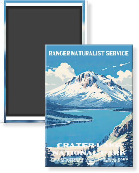 Crater Lake National Park WPA Magnet