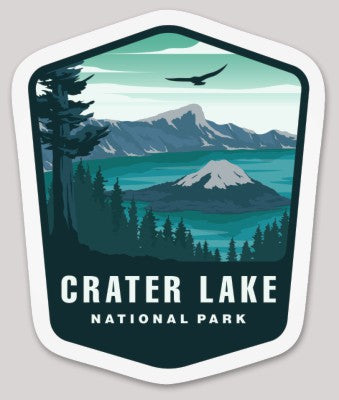 Crater Lake National Park Die Cut Sticker