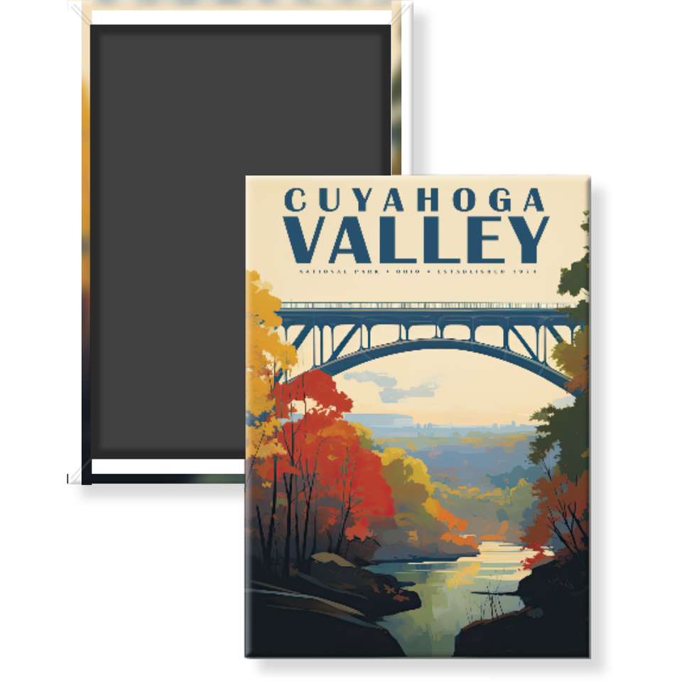 Cuyahoga Valley National Park Magnet – Collection 1